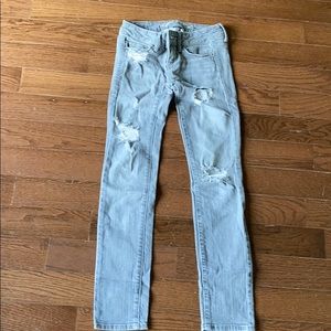American eagle Grey skinny jeans